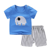 Summer Infant Newborn Baby Boy Clothes Children Clothing Set for Girls Kids