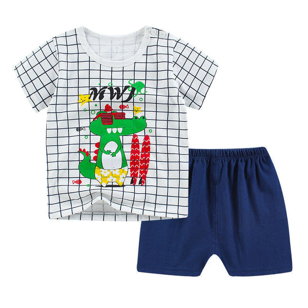 Summer Infant Newborn Baby Boy Clothes Children Clothing Set for Girls Kids