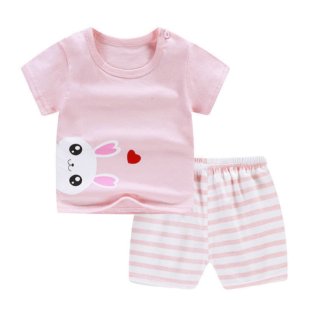 Summer Infant Newborn Baby Boy Clothes Children Clothing Set for Girls Kids